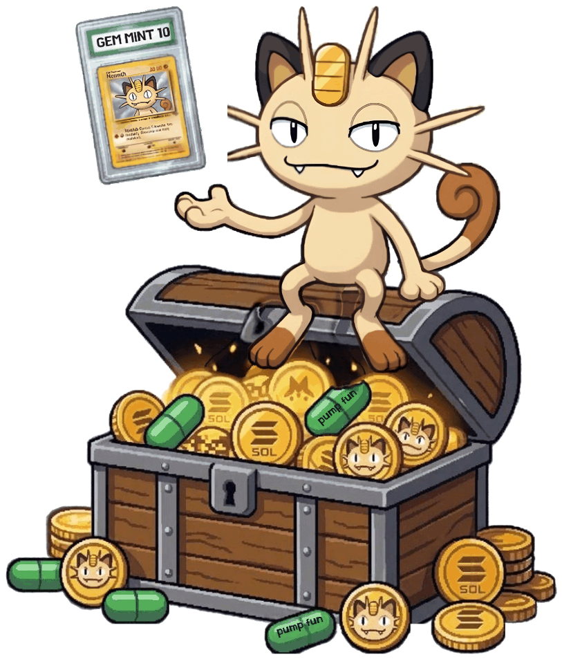 Meowth Gem Mint 10 Animated
