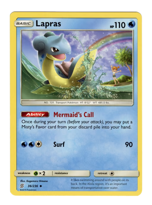 2019 Lapras #36